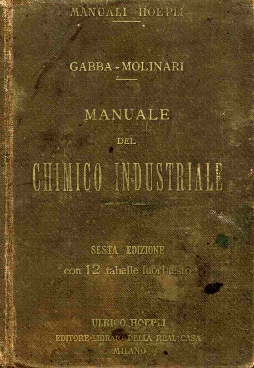 Manuale del chimico industriale