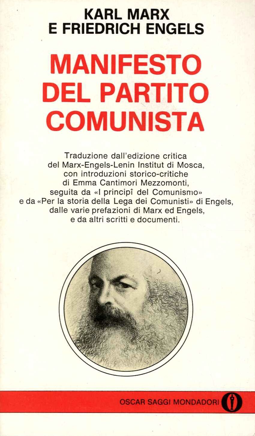 IL MANIFESTO DEL PARTITO COMUNISTA: 9788864902241: Karl Marx: Books 